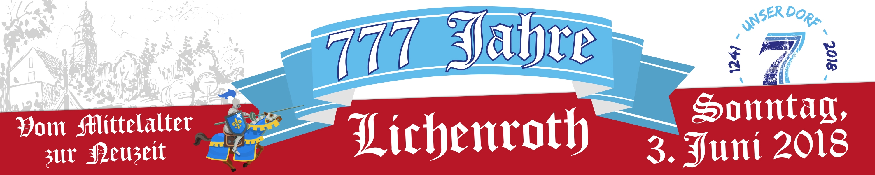 Dorfjubilum 777 Jahre Lichenroth