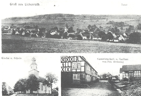 Postkarte von Lichenroth