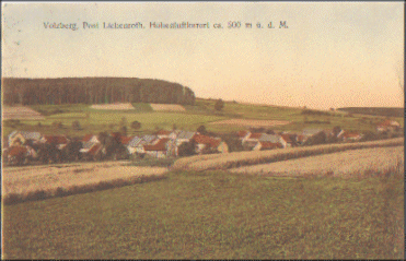 Postkarte von V�lzberg (Das Aufnahmejahr ist unbekannt)