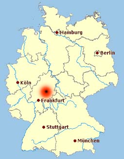 Lage des Oberlandes in Deutschland