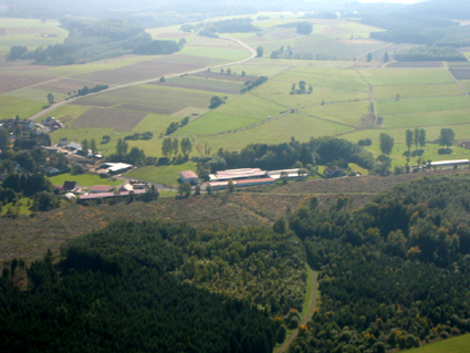 Sturmschden durch den Orkan Kyrill im Oberland in 2007